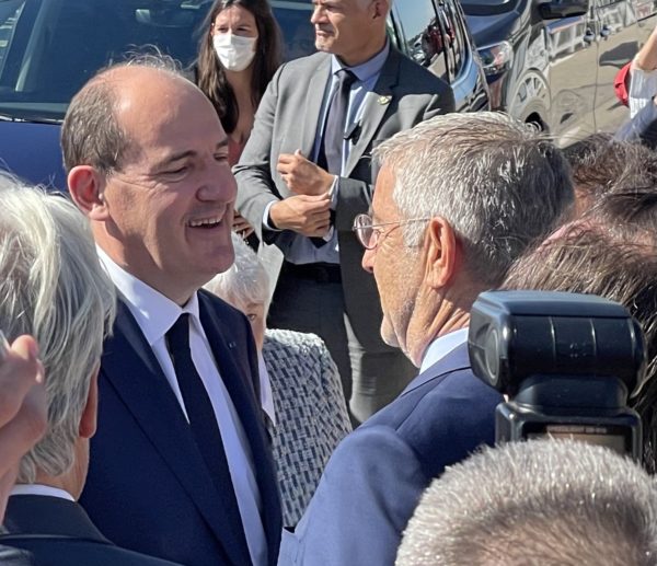 Jean-François ELIAOU accueille le Premier ministre Jean CASTEX à Bouzigues